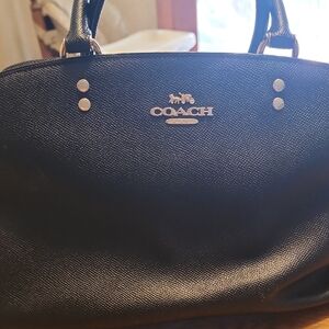 Coach Elegant Black Satchel